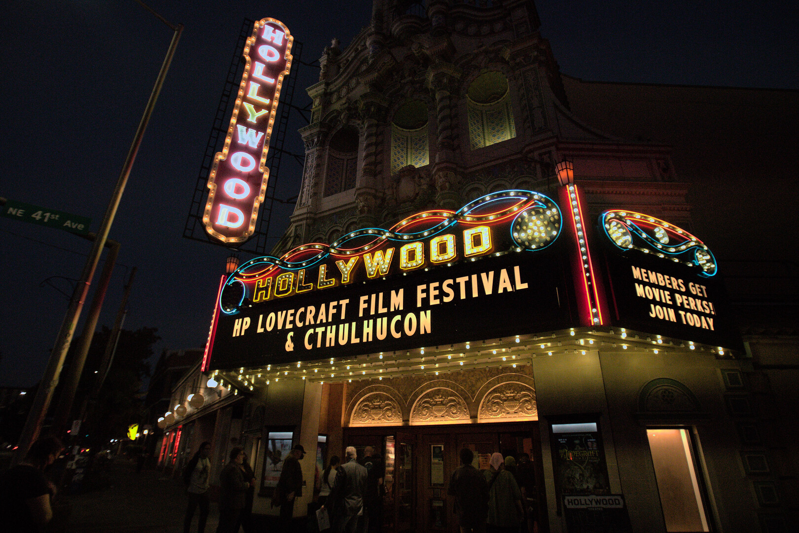 HP Lovecraft - Marquee night H. P. Lovecraft Film Festival: donde el terror cósmico cobra vida en la pantalla
