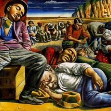 Antonio Berni pintar el Pueblo